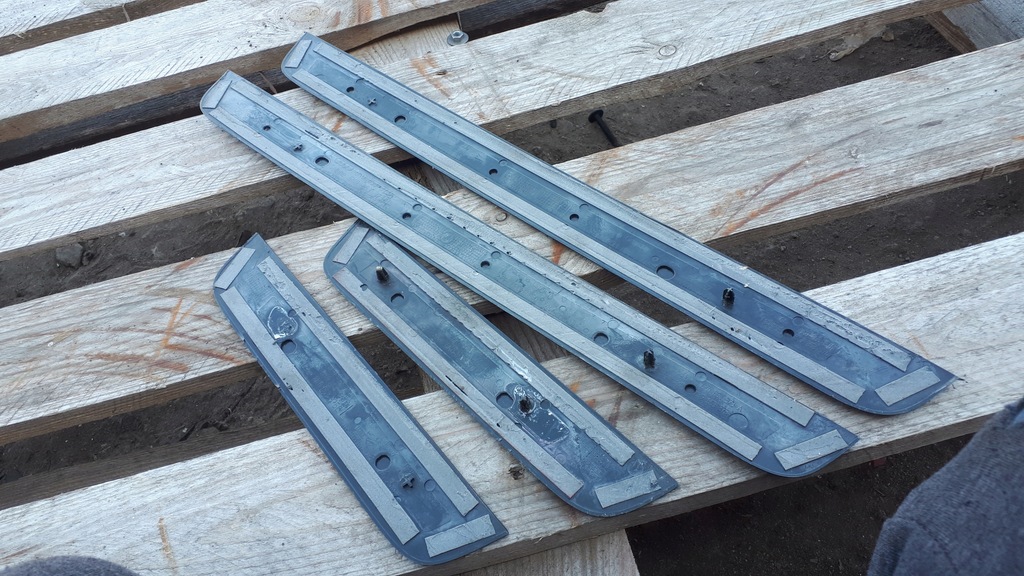 фото №10, S4 b8 lift a4 накладки пороговые sline na пороги