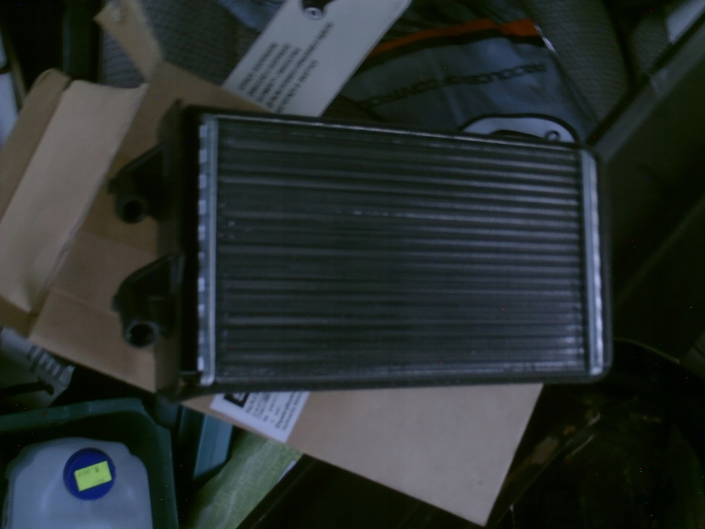 фото №10, Отопитель радиатор вкладыш отопителя fiat cinquecento nowa marki delphi