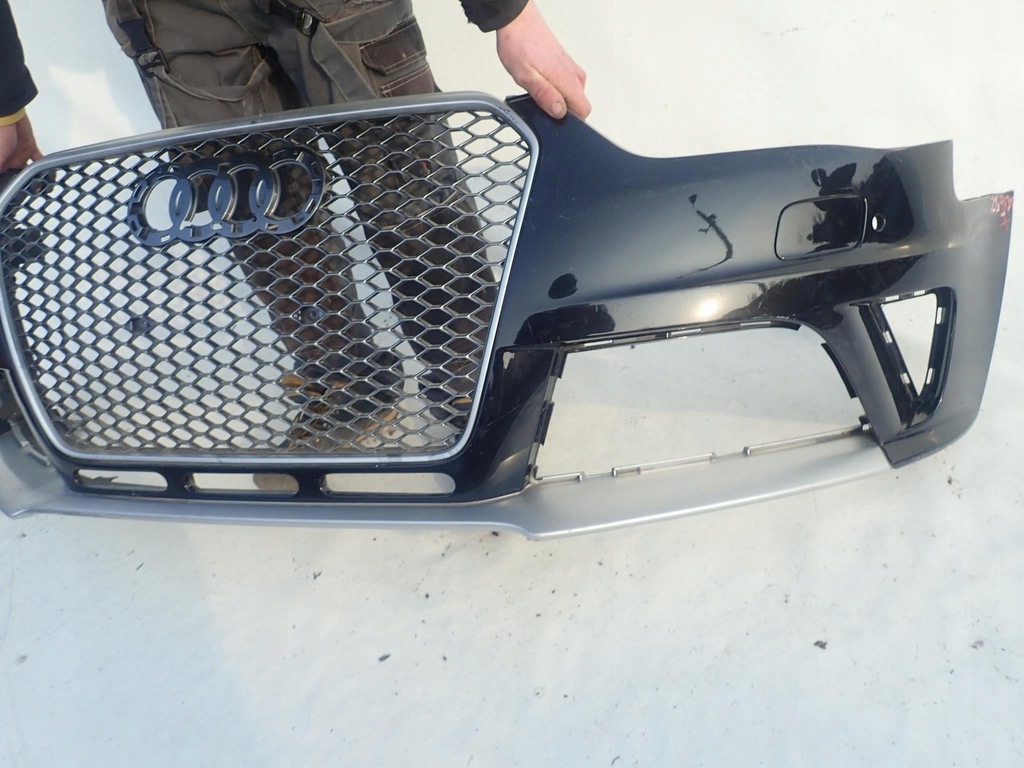 фото №9, Audi a4 rs4 b8 8k lift 12- бампер перед передний