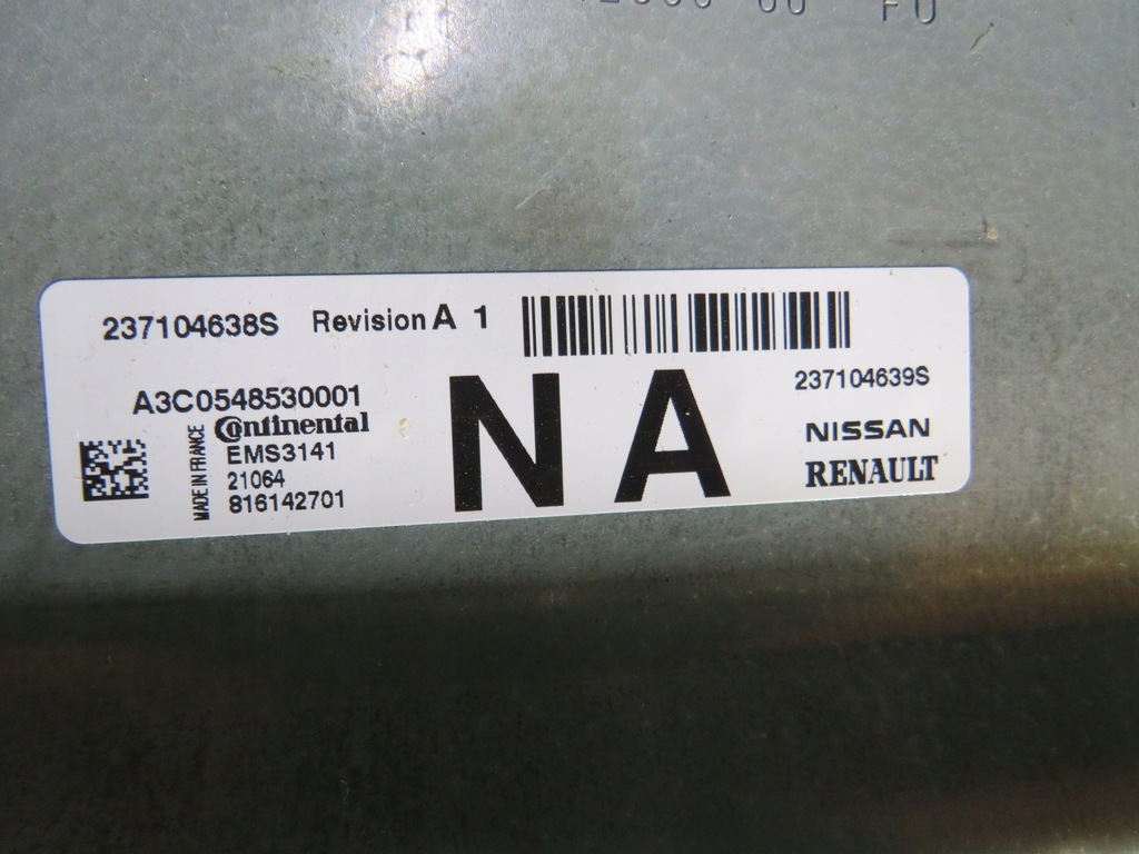 фото №2, Набір стартовий 237104639r renault clio 5 v