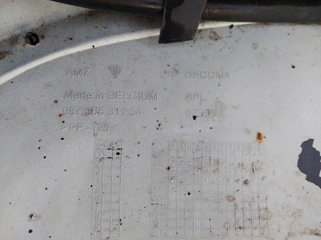 фото №14, Бампер перед передний kompletny омыватель porsche cayman s 987 b9a