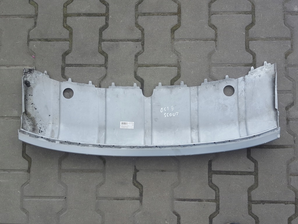 фото №4, Octavia 2 ii lift scout спойлер бампера перед