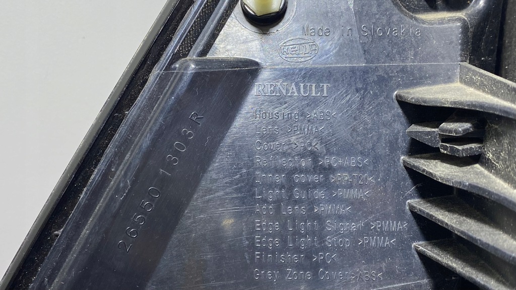 фото №11, Лампа задняя renault espace v 265501303r правая