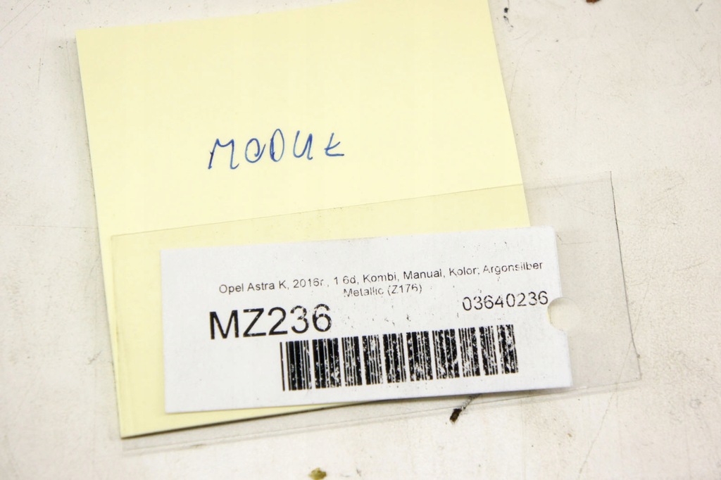 фото №7, Mz236 opel astra k v модуль насоса топлива 23482909