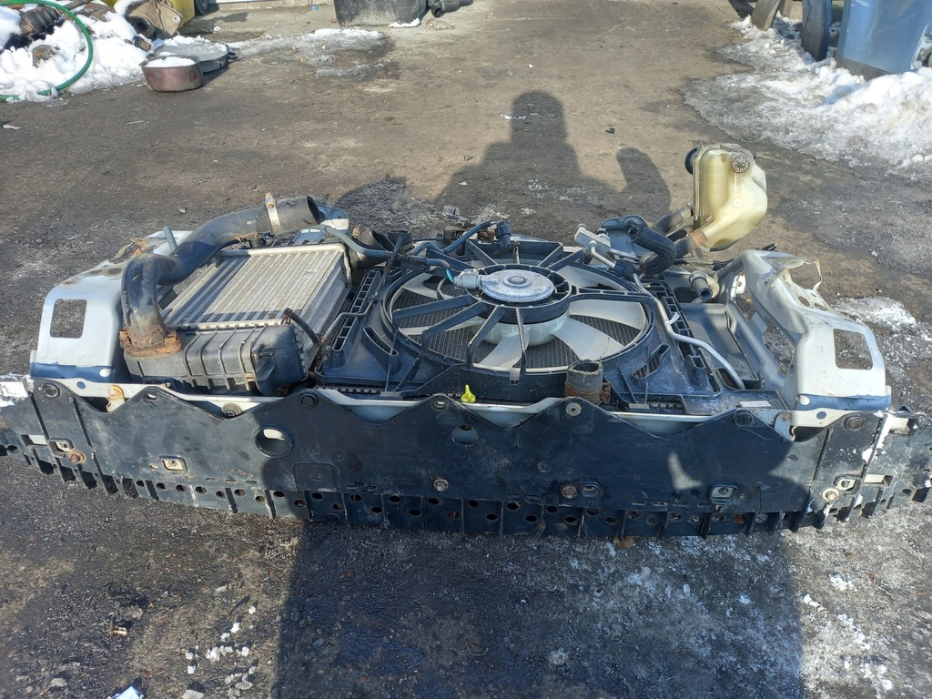 фото №6, Pas передний комплект радиатор toyota yaris ii 1.4