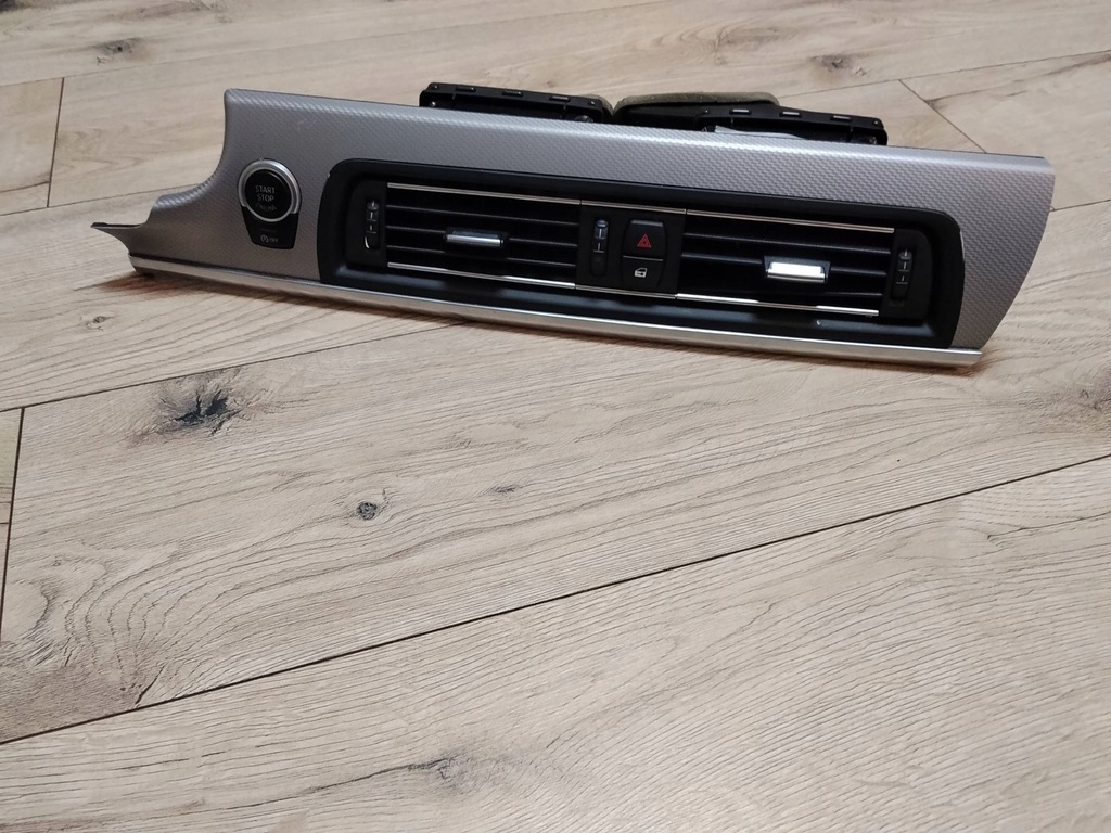 фото №13, Решётка средняя обдув панели консоли dekor bmw 6 f12 f13 9197486