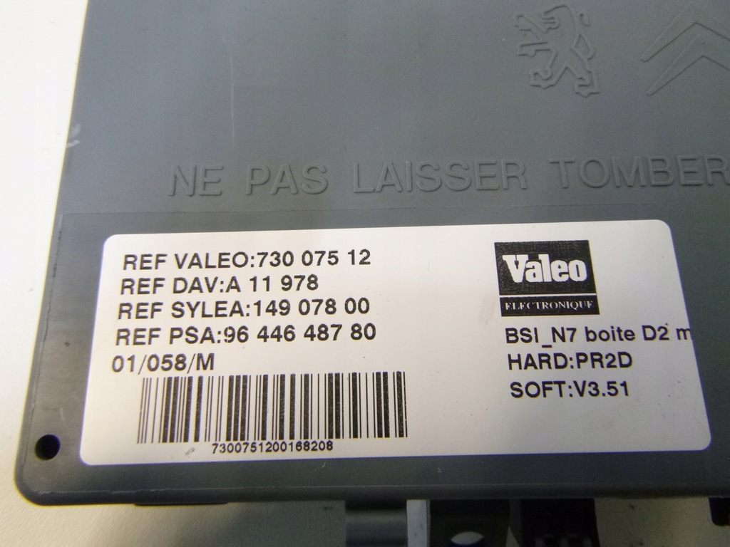 фото №4, Модуль bsi citroen xsara 1.4 2004r.