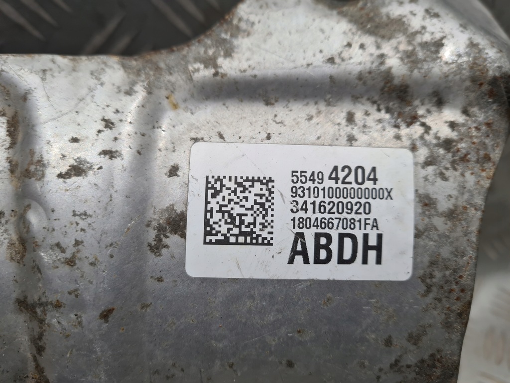 фото №8, Захист теплова турбіни каталізатора opel insignia a b 1.6 cdti