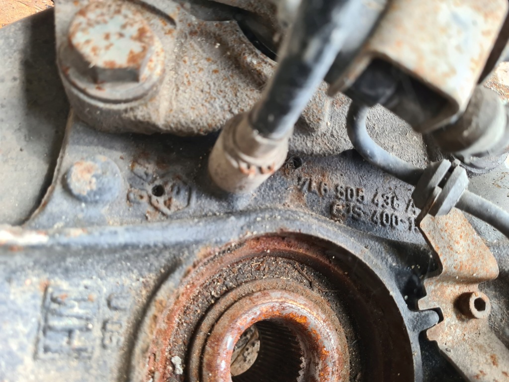 фото №4, Vw touareg 7l поворотный кулак подвеска правый задняя