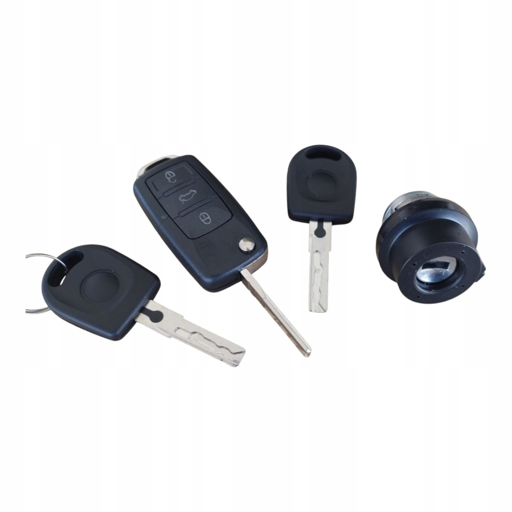 фото №1, Nowa замок зажигания вкладыш do замка зажигания 3 ключи 1 pod pilot skoda octavia ii 2