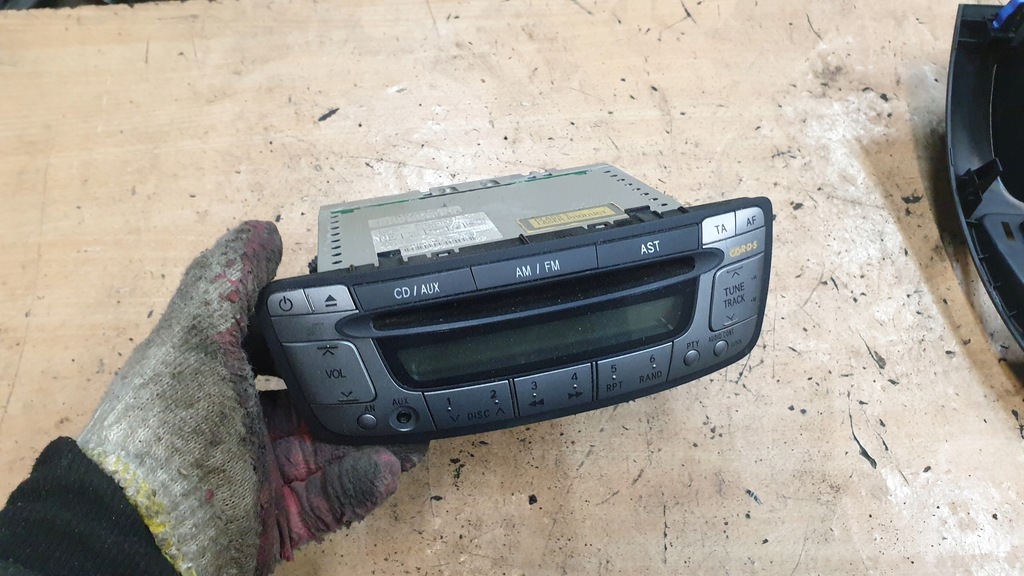 фото №1, Toyota aygo i радио cd заводской