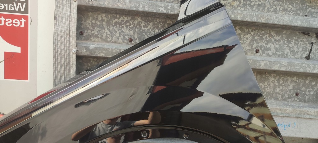 Крыло  aluminiowy левое  перед передний audi q7 4m 12.19r- рестайлинг  l041 Цена