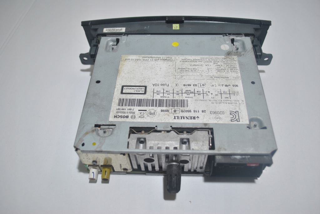 фото №3, Радио cd renault koleos i 281159507r