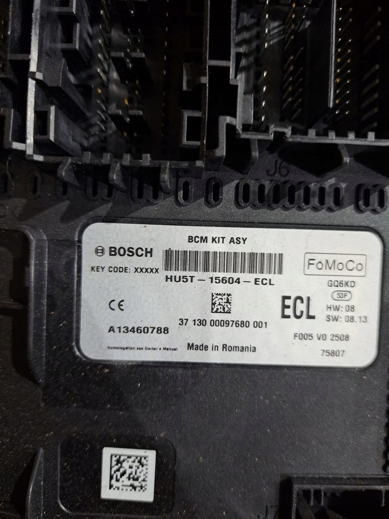 фото №3, Модуль bsi коробка предохранителей ford fiesta mk8