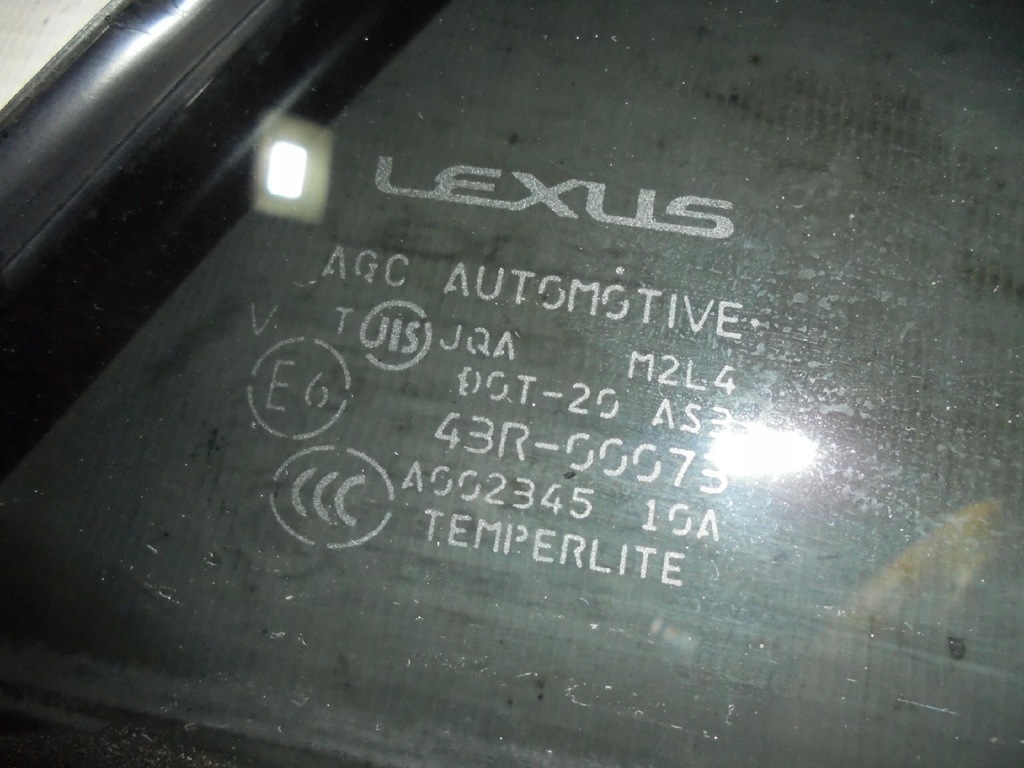 фото №2, Стекло треугольник дверь правый задняя lexus rx ii 400h 2007
