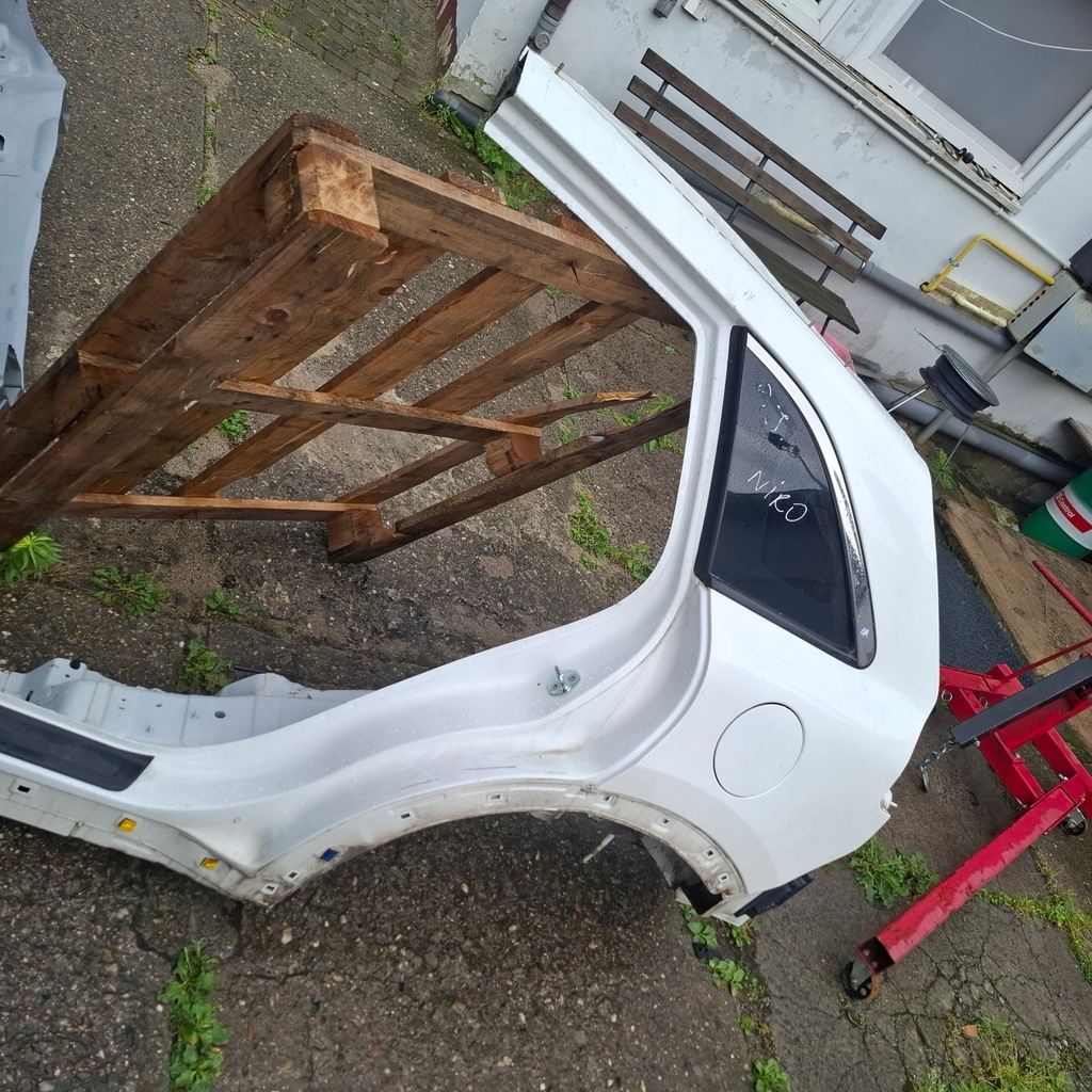 фото №5, Kia niro 2016-2020r чверть ліва задня обшивка крила лівий задня поріг słupe