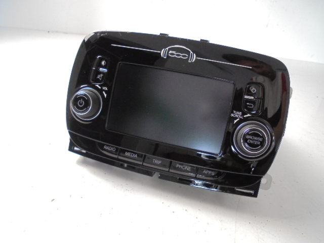 фото №2, Радио cd mp3 fiat 500 lift 2014-
