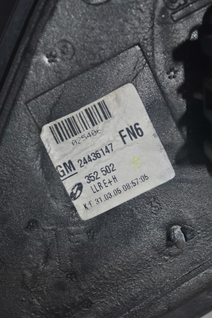 фото №5, Зеркало наружное правое 5 pin opel vectra c 24436147
