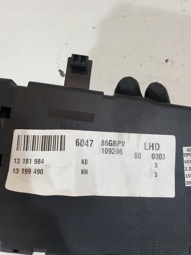 фото №9, Модуль bsi 13181984 opel vectra c signum 2.2b