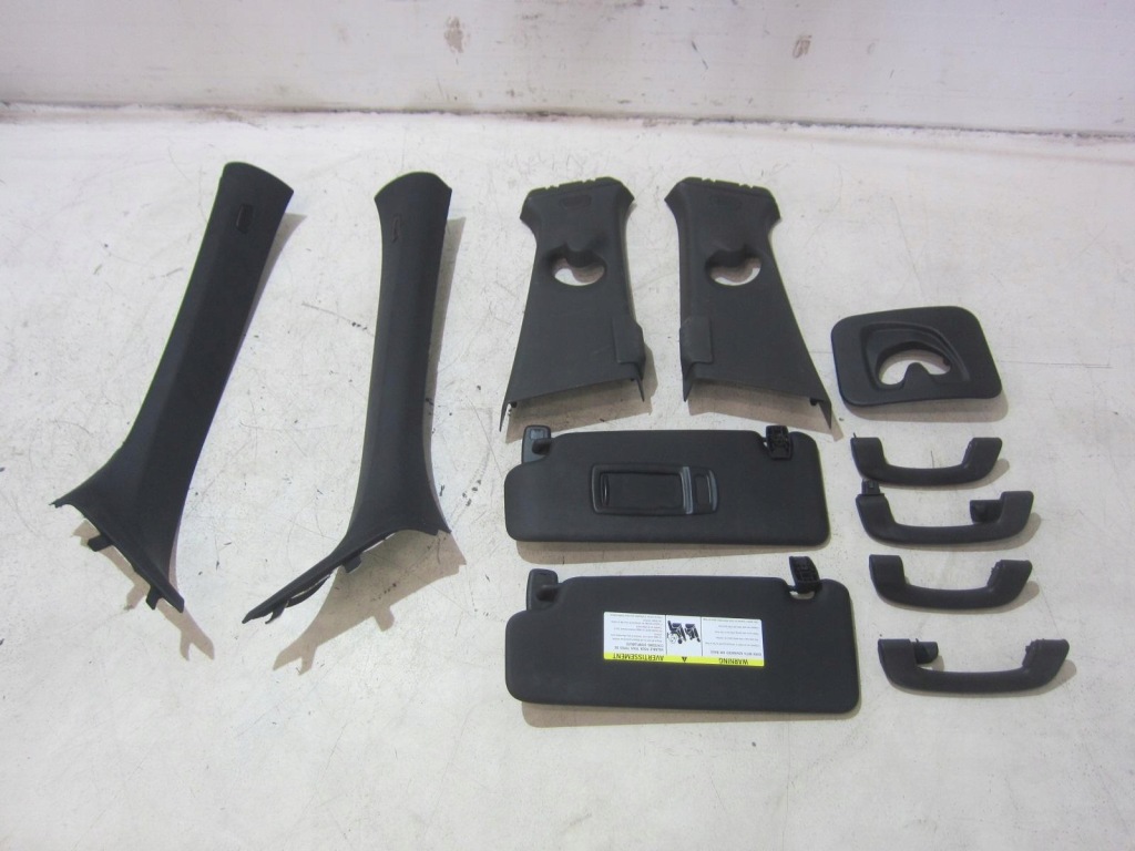 фото №1, Bmw x1 f48 набор потолочный защита крепления чёрные козырьки стойки 8065553