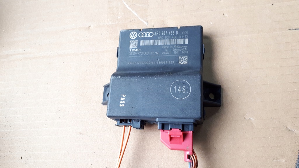 фото №1, A5 8t s5 lift a4 b8 q5 модуль шлюз 8r0907468d