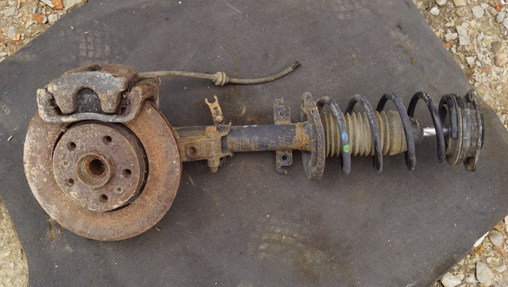 фото №2, Поворотний кулак амортизатор лівий перед renault kangoo ii