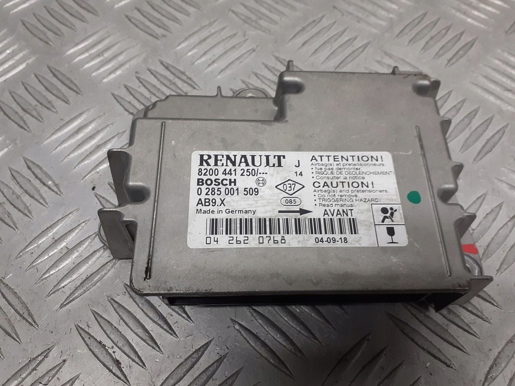 фото №5, Модуль датчик подушка безопасности renault modus 8200441250