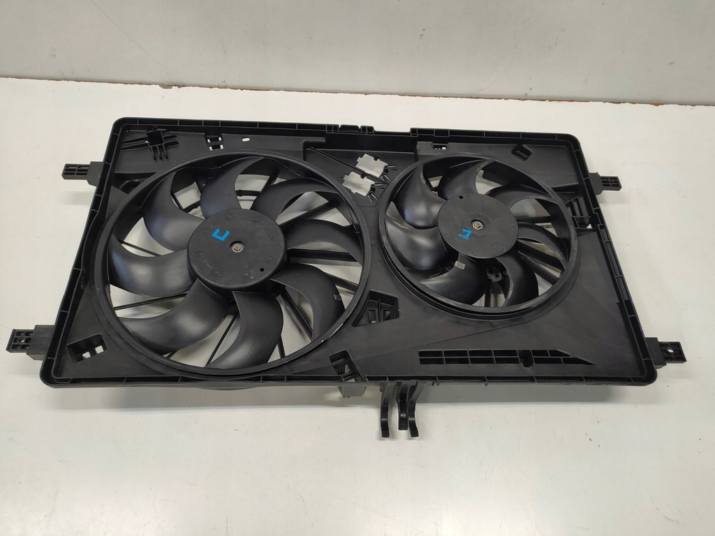 фото №10, Master iii iv movano ii b nv400 19- вентилятор радіатор корпус 214813663r