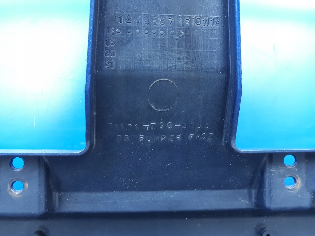 фото №13, Honda civic x hb 2017-2019 17-19 бампер передній