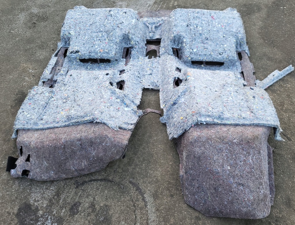 фото №10, Коврик пол обшивка обивка vw golf vii 7 5g czarna soul оригинальный номер europa