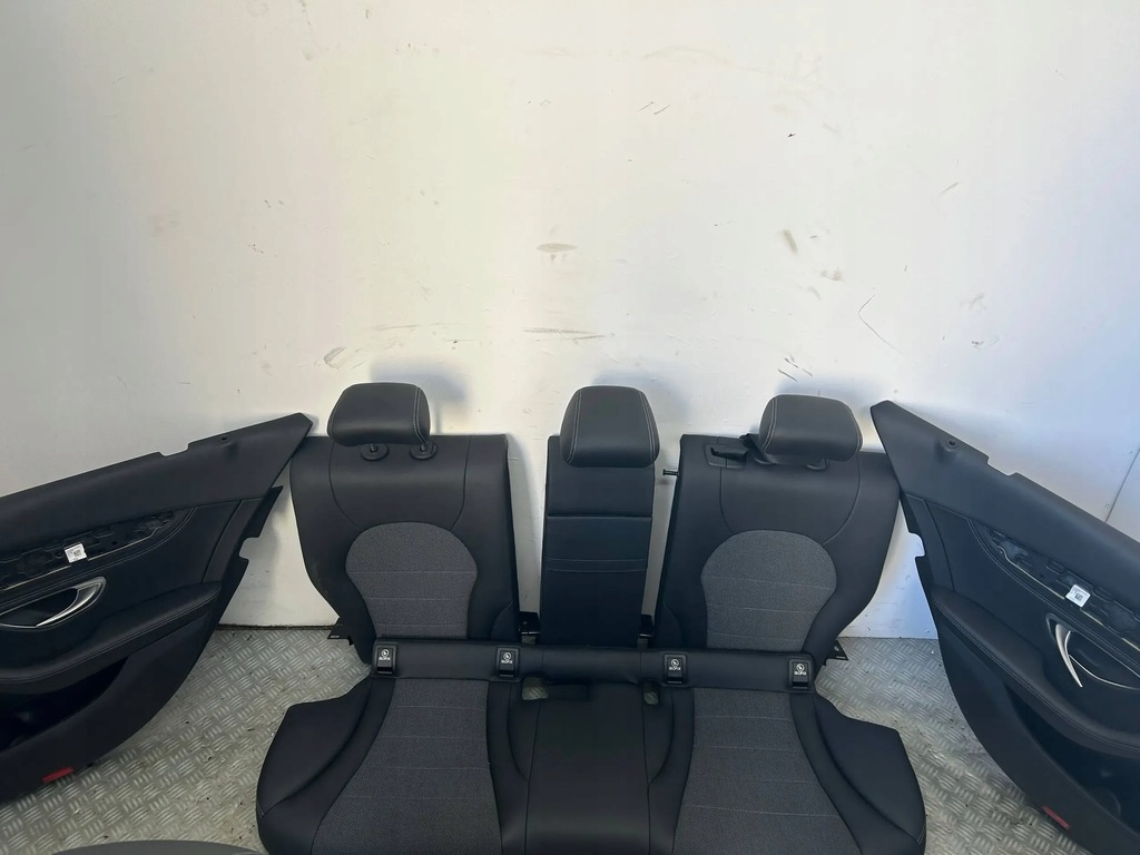 фото №6, Сидіння сидіння заднє сидіння обшивки mercedes w205 c-klasa europa idealne sedan