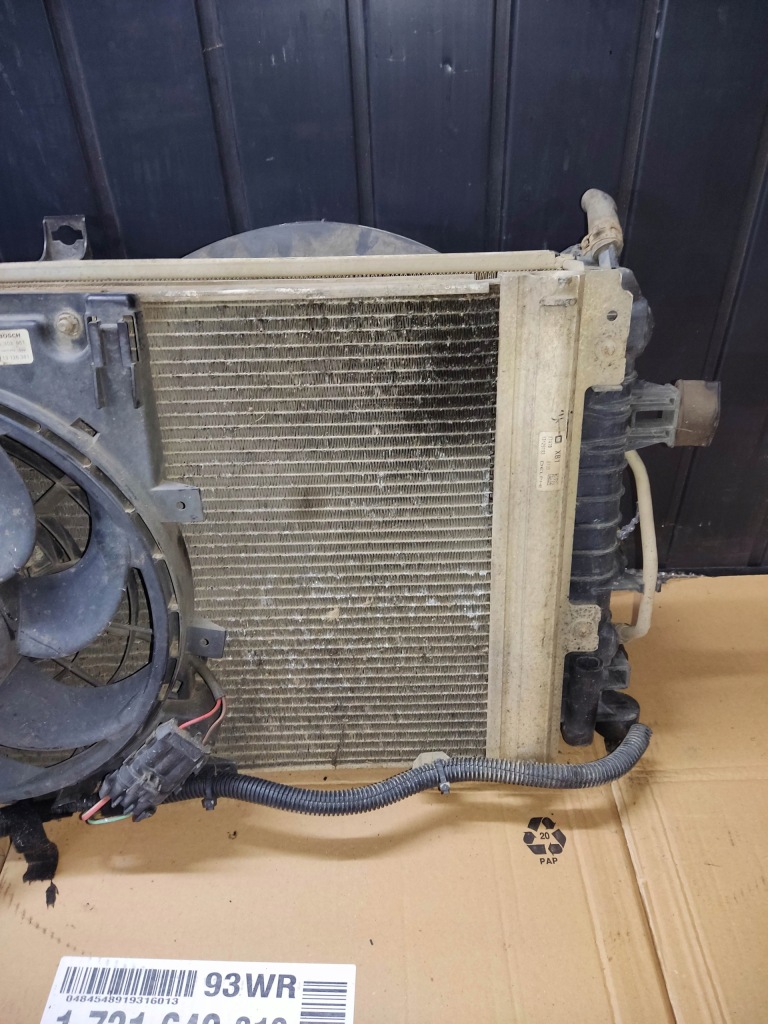 Радиатор воды вентилятор opel astra h 3 1.8 aut с Разборки