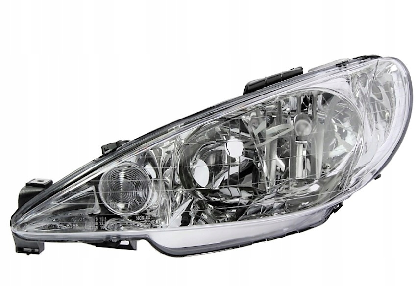 фото №1, Peugeot 206 98-05 лампа фара перед h7+h7 ліва