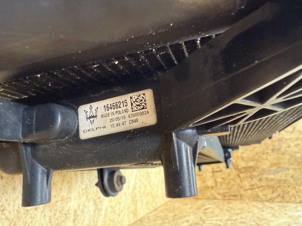 фото №11, Комплект радиатор радиатор вентилятор maserati ghibli m157 3.0d 2013-