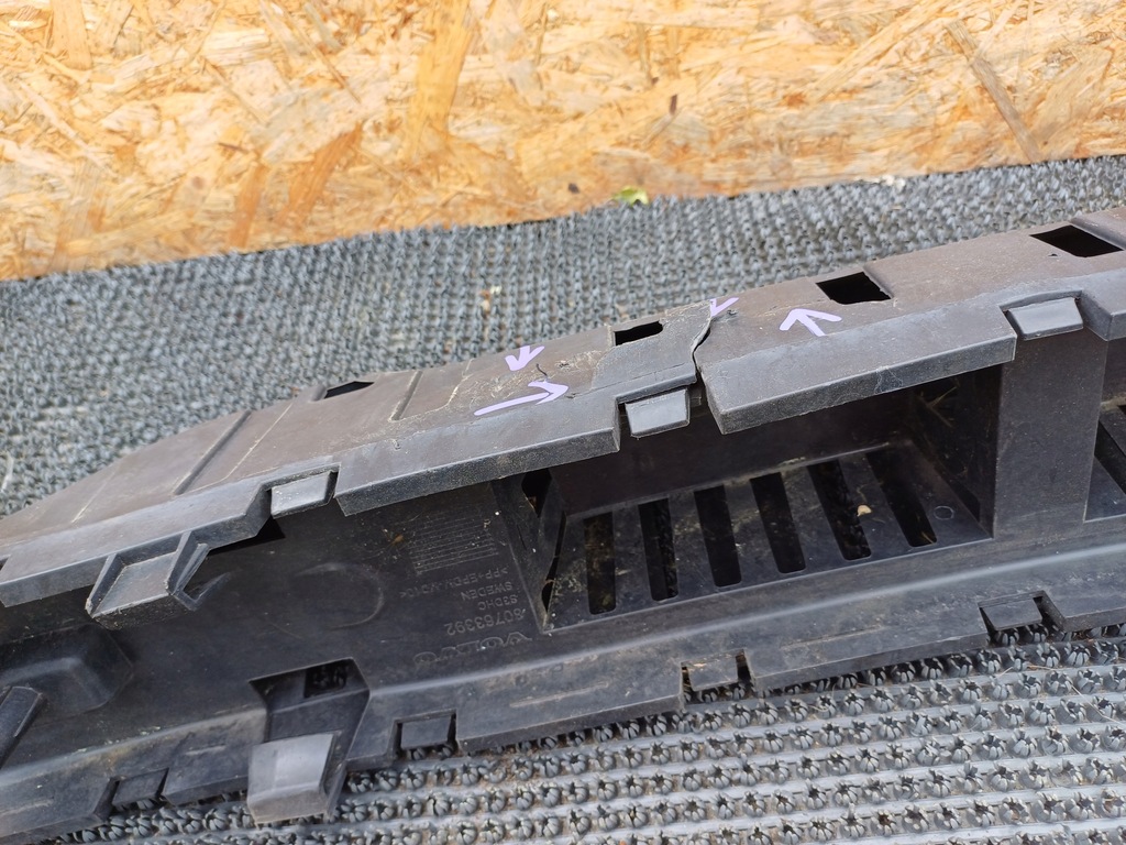 фото №7, Volvo s80 v70 iii 2007- усилитель балка бампера перед 30763391 30791152