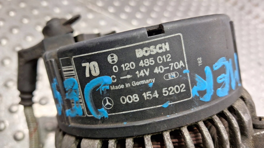 Генератор 70a 0120485012 mercedes w201 w124 2.6 3.0b Недорого