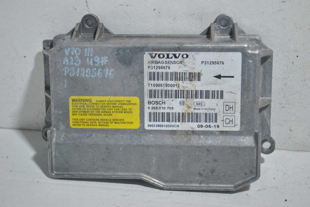 фото №1, Датчик подушка безпеки модуль volvo v70 iii p31295676