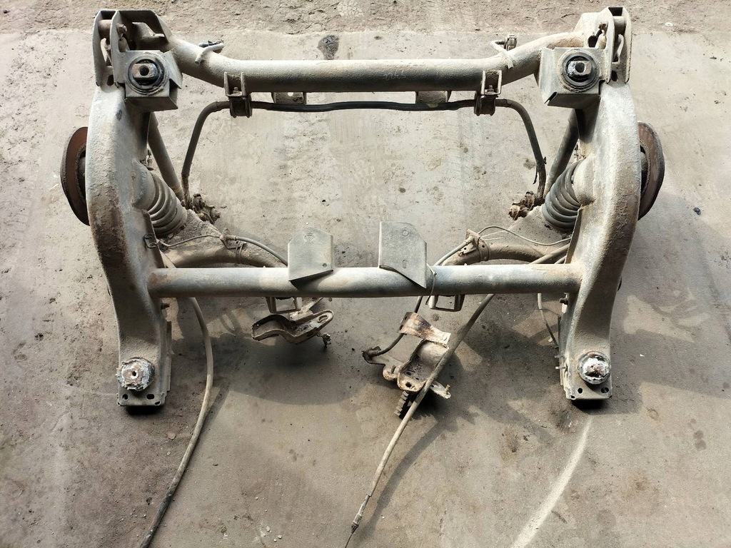 фото №1, Полный подвеска балка подрамник задняя renault scenic rx4 i lift