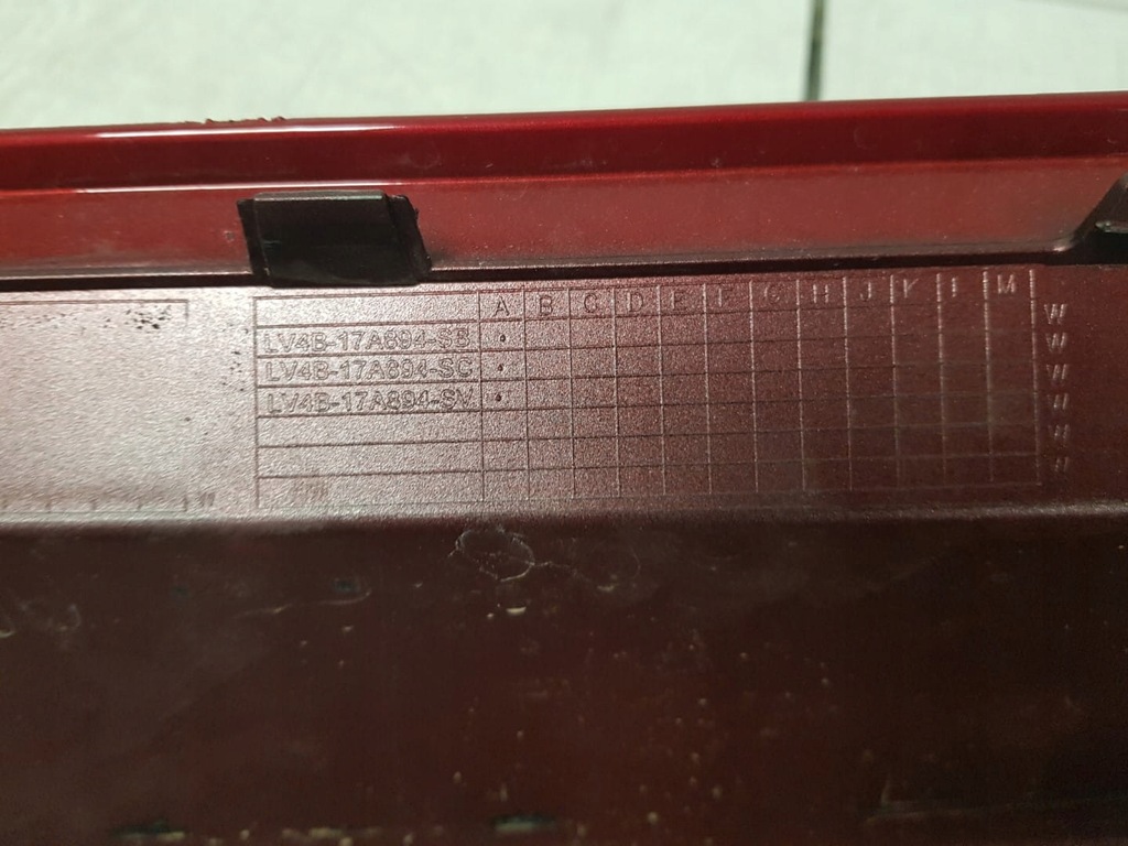 фото №11, Бампер задний задняя ford kuga mk3 iii 3 st-line vignale lucid red