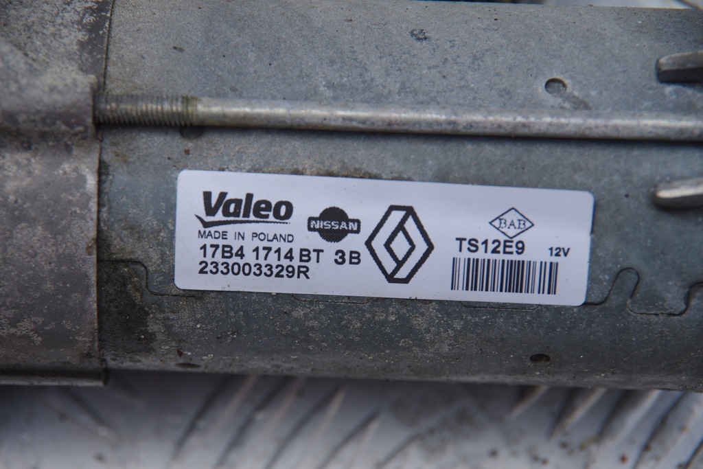 фото №2, Стартер renault clio iv 233003329r 1.5 dci механічна коробка передач