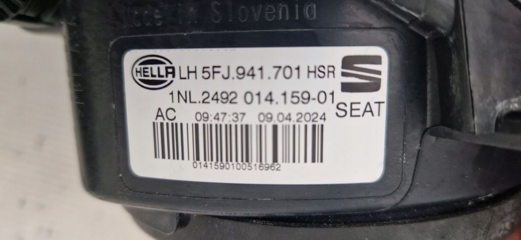 фото №4, Seat tarraco 5jf противотуманная фара led правый левый