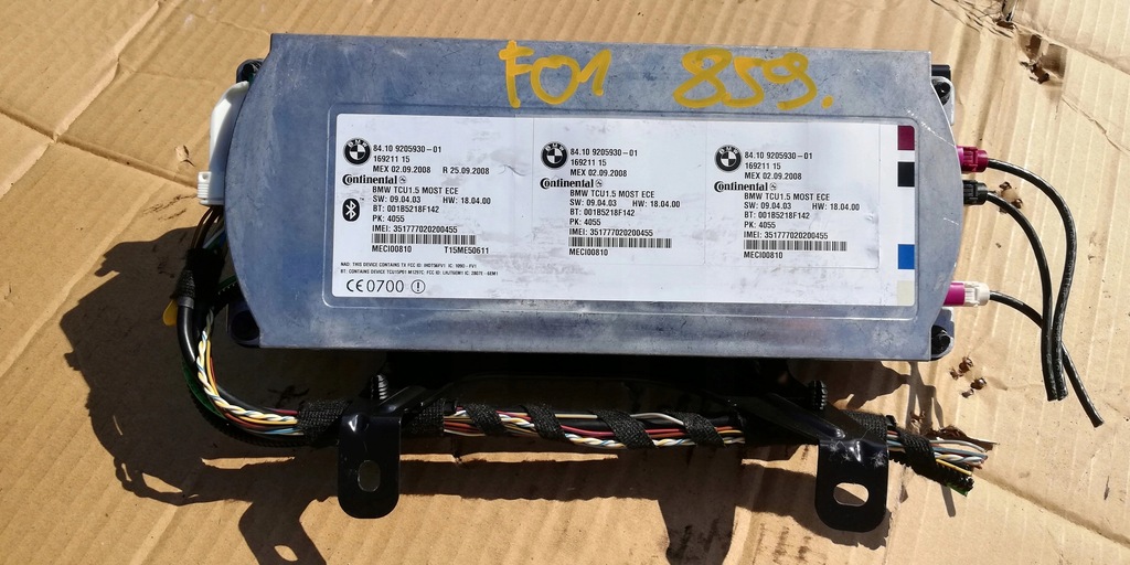 фото №1, Bmw f01 f02 модуль bluetooth