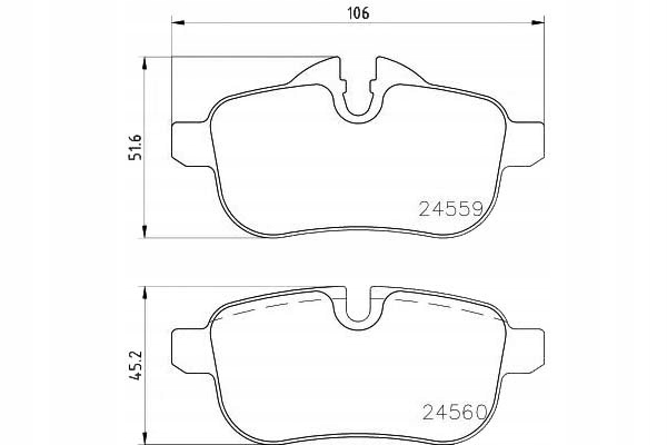 фото №1, Textar гальмівні колодки гальмівні bmw задня e89 z4 09- textar