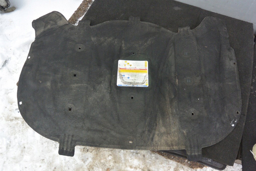 фото №1, Шумоізоляція капот maserati quattroporte vi