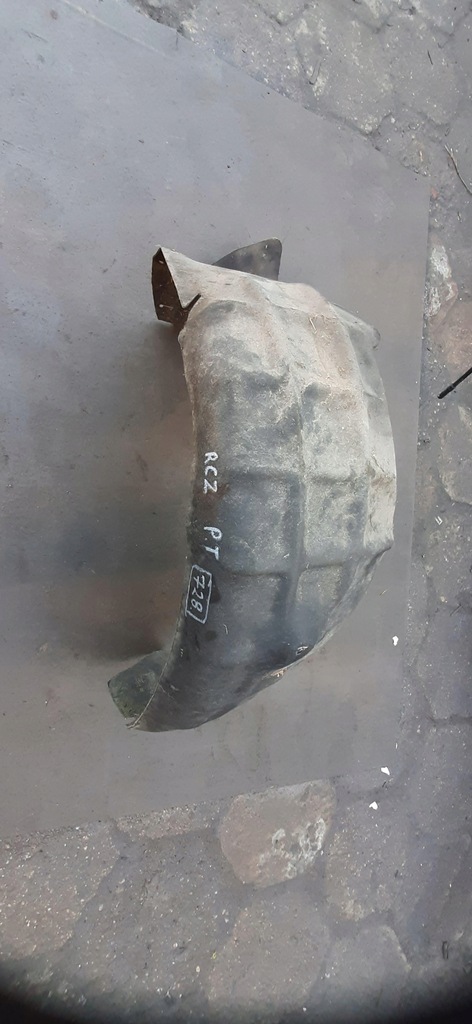фото №5, Подкрылок правый задняя задние peugeot rcz