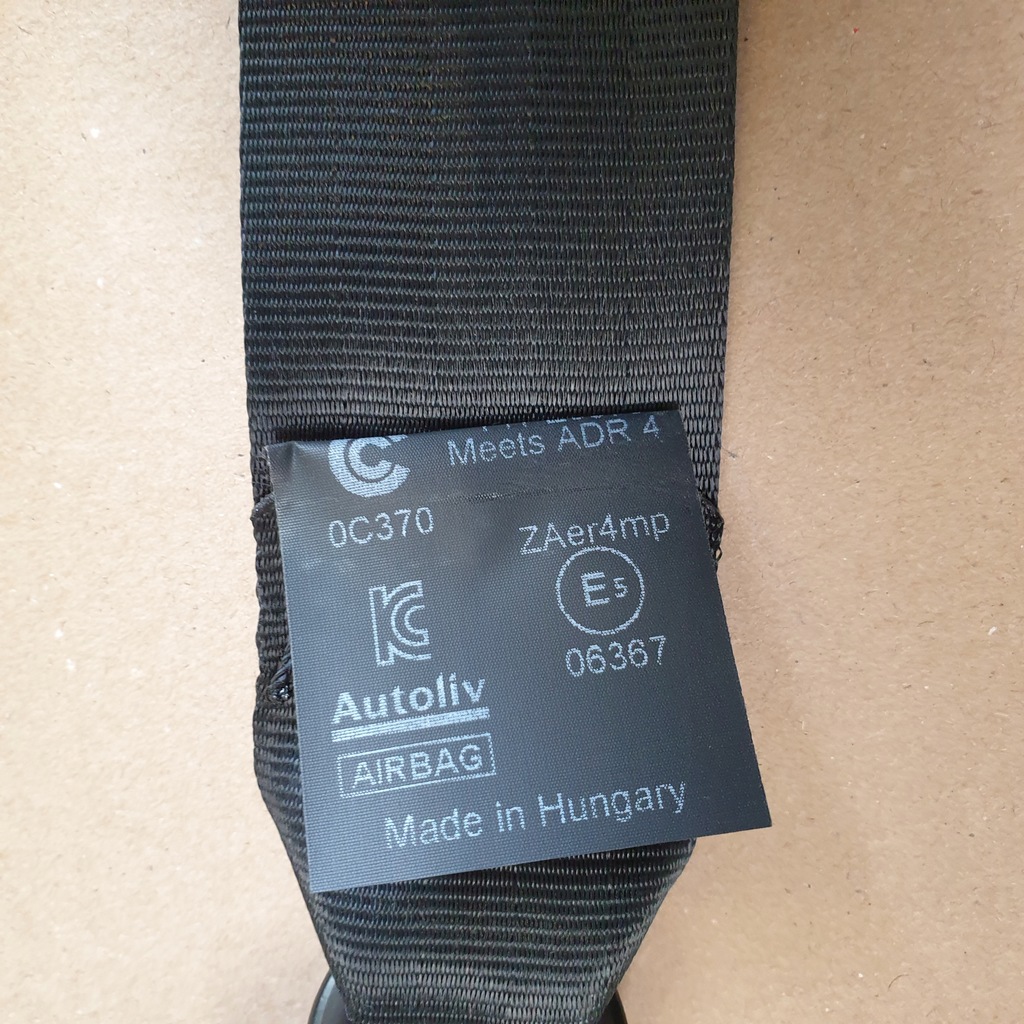 фото №8, Pas безопасности натяжитель перед правый volvo xc40 xc-40 оригинальный номер