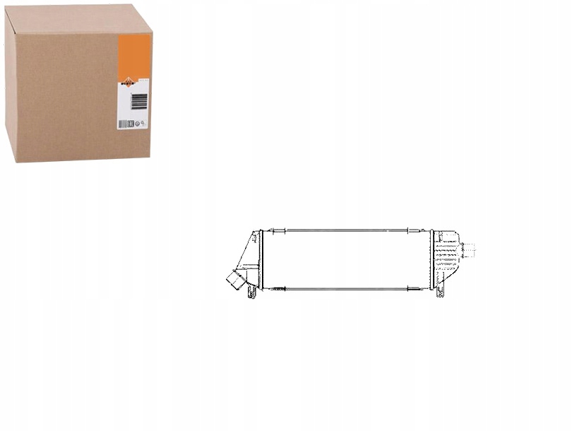 фото №1, Nrf интеркулер nissan micra iii 1.5 dci k12