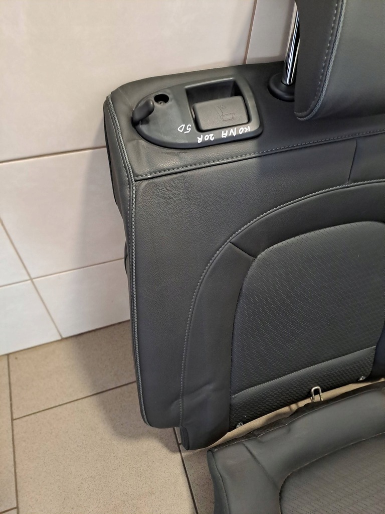 фото №10, Hyundai kona i 17-23r сиденья заднее сиденье комплект кожа uk bez подушек