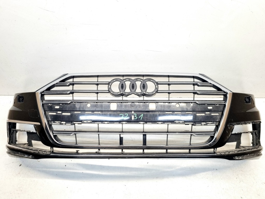 фото №1, Audi a8 d5 4n0 бампер перед передний решётка радиатора