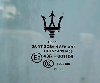 фото №2, Maserati ghibli iii стекло дверь правый задняя as2 20r